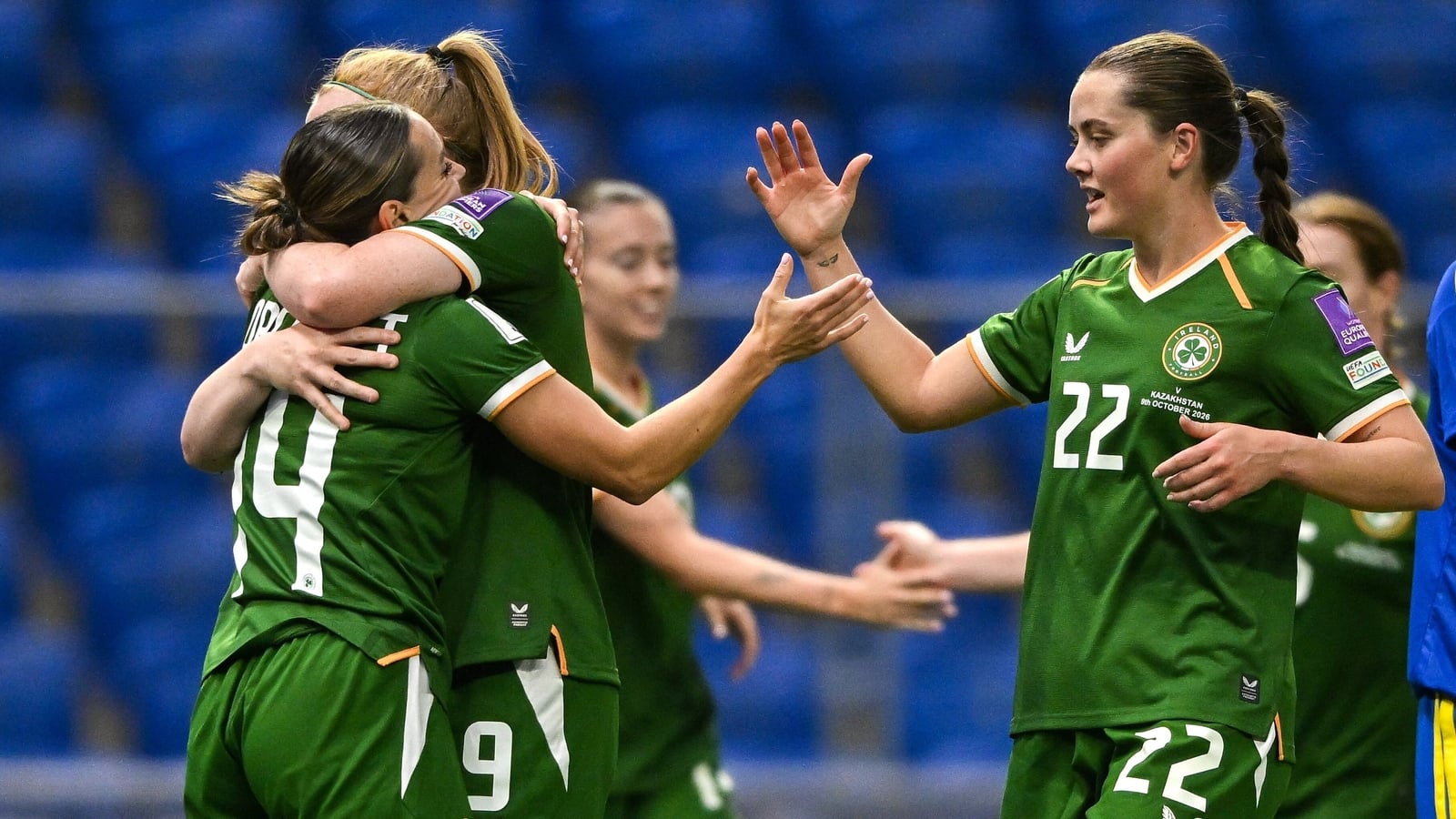 Girls in Green fire eight goals past 10-player Kazakhstan